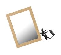 Kit de marco impreso en 3D intercambiable, panel de luz LED, fácil montaje, repuesto para accesorios de oficina en casa, kit de panel de luz LED en relieve