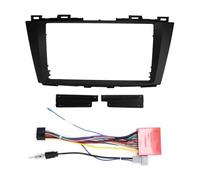 Kit De Marco Panel Salpicadero Reproductor Multimedia Estéreo Adaptador Montaje para Nissan para Lafesta para High Star 2010-2015 MENSUNUBNM(Frame and Cable)