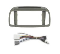 Kit De Marco para Radio Coche, Estéreo, Consola Central, Soporte, Embellecedor Fascia, Bisel 9 Pulgadas para Nissan (para Marzo De 2002-2010).(Fascia with Cable)