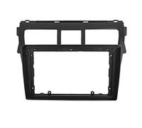Kit De Marco para Radio De Coche, Estéreo, Salpicadero, Embellecedor, Placa Frontal, Unidad Principal 2 DIN para Toyota para Vios 2007-2012. Marco Radio de Coche(Frame-Black)