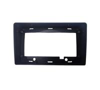 Kit De Marco Radio De Coche Reinstalación Estéreo Bisel Placa Frontal Adaptador Cable para Hyundai H-1 para Starex I800 para ILoad para IMax POMPOMPUR(Black Frame)