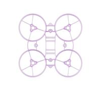 Kit de Marco sin escobillas Air65 II 65mm 1S, Juego Completo, Compatible con Micro FPV Racing Drone DIY Build(Transparent Purple)
