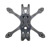 Kit de marcos de vuelo FPV Racing de 3 pulgadas para FPV Racing Flight Good Balance Kit de marcos de avión, soporte de durabilidad de fibra de carbono