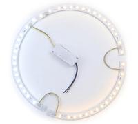 Kit De Materialización De Luz Led, Con Opciones Magnéticas Y Adhesivas Luz Tricolor, Lente Curva Bajo Consumo Energético, Para Ventiladores De Techo De 38 Cm De Diámetro (tira de luz + controlador)