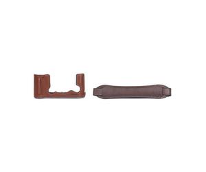 Kit de media funda de piel SmallRig para Fujifilm X-T50 (marrón) 4710