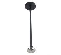 Kit de medición magnético de leña ajustable de 16 a 26 pulgadas, guía telescópica de corte de madera de acero para motosierra, medidor de longitud negro para almacenamiento limpio de leña