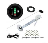 Kit de medidor de combustible LED de 52 mm para tableros de vehículos de 12 V 24 V que soportan aplicaciones de monitoreo de nivel de tanque de combustible
