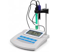 Kit de medidor de pH digital 6 en 1 con compensación de temperatura y almacenamiento de datos para acuarios, laboratorios, granjas, pesquerías