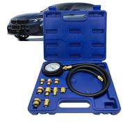 Kit de medidor de presión de aceite, medidor de presión de aceite de motor, doble kala, alcance de larga distancia, carcasa, herramienta de diagnóstico para camiones y motocicletas