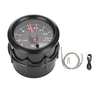 Kit de Medidor EGT de Temperatura de Gases de Escape, Medidor de Temperatura de Gases de Escape de 2 Pulgadas Y 52 Mm, Medidor LED EGT Digital para Automóvil de 7 Colores con Sensor