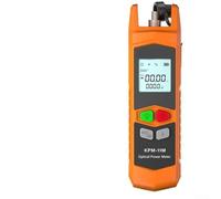 Kit de medidor y probador de potencia de fibra óptica 2 en 1 con rango de -70 a +6 dBm y rango de -50 a +26 dBm, FC/para interfaz SC/ST, para telecomunicaciones y radiodifusión (-11M-A-G/-70DBM~+6DBM)