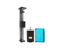 Kit de mesa con riel guía lineal y motor paso a paso Nema23 de 57 mm, mesa deslizante, etapa de movimiento con husillo de bolas de un solo riel, eje único(3.2Nm All in one kit)