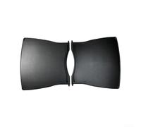 Kit de mesa de parrilla Weber Q2000 Q2200 Q2400 60067 de repuesto, bandeja lateral robusta para configuración de barbacoa y área de preparación de alimentos, unidad negra de fácil montaje (2 piezas)