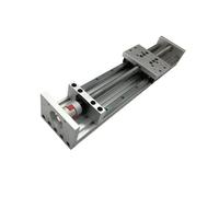 Kit de mesa deslizante de Motor Manual de actuador lineal SXG80 * 120 de 100mm de ancho SFU1605/1610 Mesa deslizante de aluminio de doble guía CNC(Nema34 86mm,SFU1605 Stroke 100mm)