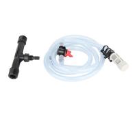 Kit de mezclador Venturi de inyector de fertilizante, de riego por goteo eficiente con tubo de agua para césped, jardín, invernadero, equipo de riego agrícola (1 pulgada)
