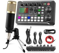 Kit De Micrófono Condensador Bm800 Con Interfaz De Audio F998, Profesional Para Grabación De Podcasts, Estudio, Streaming En Vivo, Youtube, Tiktok, Gaming, Pc Y Laptop A41106-FC-EU
