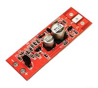 Kit de micrófono de condensador, placa de circuito de micrófono de diafragma grande con placa de aumento de polarización, sensibilidad de 48 dB para grabación profesional (A)