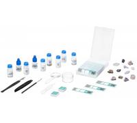 Kit de microscopía Bresser Junior Base color 27x30x4 cm.