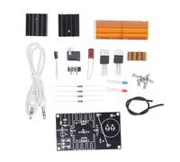 Kit de mini bobina de bricolaje Altavoz de plasma de bobina de música con funciones de iluminación de y vacío para adolescentes adultos Proyecto de ciencia Tablero PCB STEM