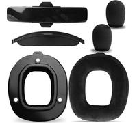 Kit de mod A50 Gen 4: juego de 6 piezas que incluye reemplazo para la diadema y espuma de micrófono compatible con auriculares Astro A50 Gen 4, almohadillas de terciopelo, repuesto de grosor adicional