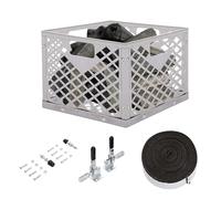 Kit de mod para fumadores, kit de mod para fumadores, Kit de mod de ahumador escalonado para barbacoa, Accesorios para fumadores, junta de repuesto, herramienta Mod con cesta de carbón para fumadores