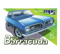 Kit de modelo a escala 1:25 del Plymouth Barracuda 1969 de MPC