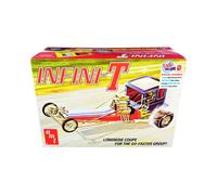 Kit de modelo AMT Skill 2 Infini-T Custom Dragster, modelo a escala 1/25 de AMT