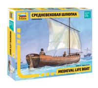 Kit De Modelo De Barco De Vida Medieval De Plástico 1:72 ZVEZDA