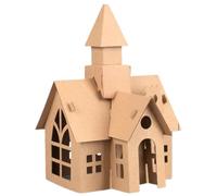 Kit de Modelo de cabaña, Mini Kit de casa Modelo Juguetes Educativos Estilo