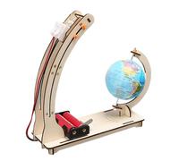 Kit De Modelo De Ciencia Satelital De Madera - Proyecto De Ensamblaje Artesanal De Bricolaje | Juego Educativo De Creación De Satélites Stem para Niños, Niños Pequeños Y Adolescentes | De