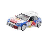 Kit De Modelo De Coche De Aleación A Escala 1:43 para Peugeot 306 Maxi WRC 2017, Coche De Rally, Juguetes para Niños, No Control Remoto Modelos