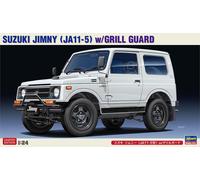 KIT DE MODELO DE COCHE ESTÁTICO HASEGAWA SUZUKI JIMMY CON FIGURA DE NIÑA ESCA...