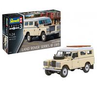 KIT DE MODELO DE COCHE ESTÁTICO REVELL LAND ROVER SERIE III LWB ESCALA 1:24