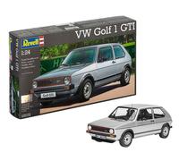 KIT DE MODELO DE COCHE ESTÁTICO REVELL VW GOLF 1 GTI 1974 MODELISMO ESCALA 1:24
