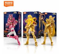 En stock: Blokees Saint Seiya, kit de modelo de ensamblaje, figura de acción de la clase de campeones, Shun Virgo Pisces, juguete coleccionable, regalo. Virgo