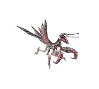 Kit de modelo de insectos de rompecabezas de metal 3D, 1000 piezas de montaje de bricolaje steampunk mecánico de metal mantis rezando con ojos LED magnéticos, decoraciones creativas de escritorio para