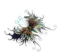 Kit de modelo de insectos de rompecabezas de metal 3D, 50 piezas, kit de construcción de mariposa mecánica steampunk, decoraciones creativas de escritorio para oficina y hogar