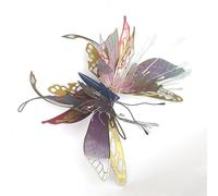Kit de modelo de insectos de rompecabezas de metal 3D, 50 piezas, kit de construcción de mariposa mecánica steampunk, decoraciones creativas de escritorio para oficina y hogar