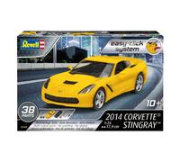Kit De Modelo De Plástico REVELL 1:25 Corvette Stingray Easy-Click 2014