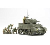 Kit De Modelo De Plástico TAMIYA U.S. Light Tank M5A1 Pursuit Operation 1:35