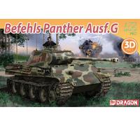 Kit De Modelo De Plástico Tanque Befehls Panther Ausf.G 1:72 DRAGON MODELS