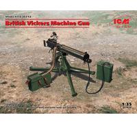 Kit De Modelo De Plástico Vickers Británico 1:35 (Moldes 100% Nuevos) ICM