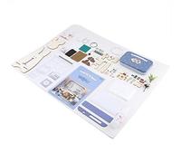 Kit de Modelo en Miniatura LED SustVita para proyectos de construcción imaginativos, un Completo Kit de Cine en Caja DIY con pequeños componentes de Muebles para una visualización (vagabundeo