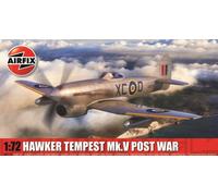 Kit De Modelo Escala 1:72 Hawker Tempest Mk.V Postguerra Airfix