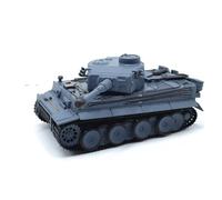 Kit De Modelo Terminado Plástico Gris, Inicial, Tanque Pesado Alemán Tiger A Escala 1 72 No Control Remoto Modelos