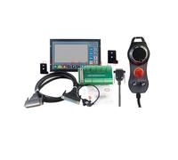 Kit de modernización CNC, Controlador CNC fuera de línea DDCS4.1 de control de movimiento de máquina de grabado y fresado de 3/4 ejes Enlace de 4 ejes 500KMz MPG de emergencia(4AXIS)