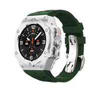 Kit de modificación de aleación para Samsung Galaxy Watch 7 Ultra 47 mm Metal Case para Galaxy Watch 7 Ultra Fluororubber Strap Kit Mod Kit Watchings