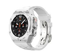 Kit de modificación de aleación para Samsung Galaxy Watch 7 Ultra 47 mm Metal Case para Galaxy Watch 7 Ultra Fluororubber Strap Kit Mod Kit Watchings