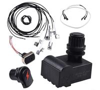 Kit de módulo de encendido electrónico para parrillas de gas Charbroil, repuesto de encendido de 2/4/5 salidas con botones y cables, compatible con firma comercial (4 cabezales)