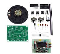 Kit de módulo de grabación de sonido de voz de 3 a 5 V CC de 20 segundos ISD1820P DIY kits de música de habla precisa grabable (DIY)